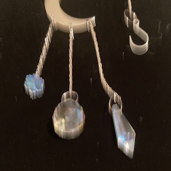 Lunar Crystal Hanging Ornament Suncatcher - Picture 2 of 3